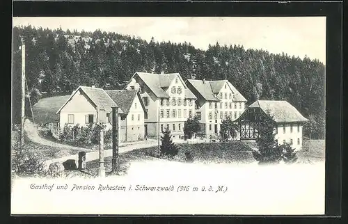 AK Ruhestein i. Schwarzwald, Gasthof und Pension