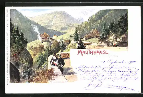 AK Bad Reichenhall, Gasthof Hotel Mauthäusl