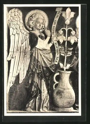 AK Cismar i. Holst., Engel auf dem Altar um 1820