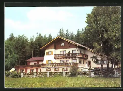 AK Regen /Bayer. Wald, Hotel-Pension Waldeck