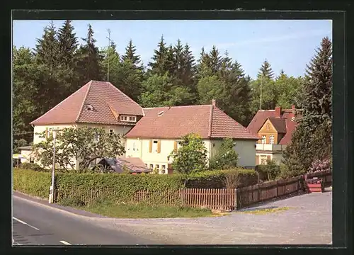 AK Laubach, Gasthaus Laubacher Wald