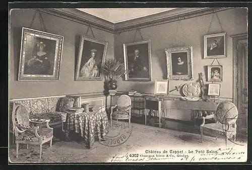 AK Coppet, Château de Coppet, Le Petit Salon