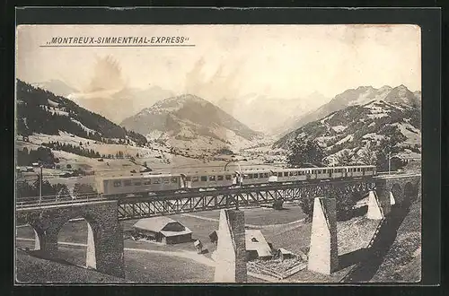 AK Montreux, Montreux-Simmenthal-Express