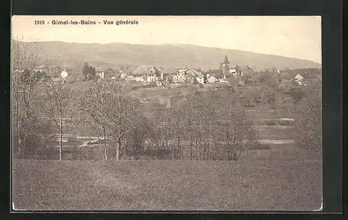 AK Gimel-les-Bains, Vue générale