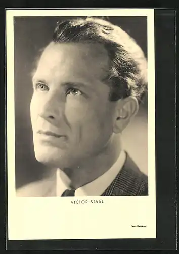 AK Schauspieler Victor Staal
