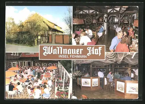 AK Wallnau /Fehmarn, Gasthaus Wallnauer Hof
