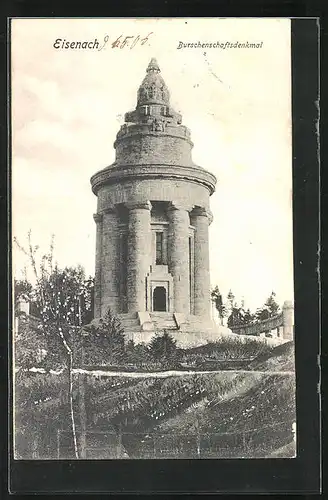 AK Eisenach, Burschenschaftsdenkmal