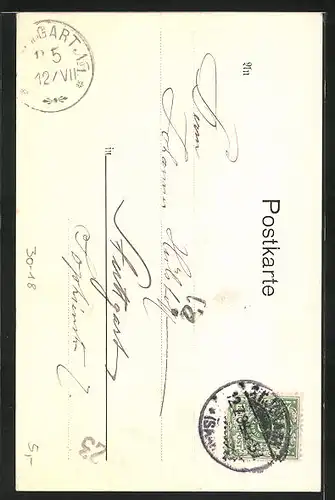 Künstler-AK Erstürmung des Spicherer Berges