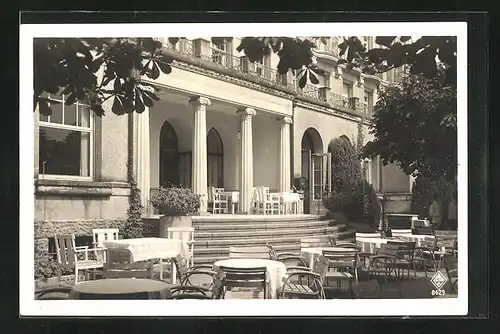 AK Bad Schachen, Hoteleingang