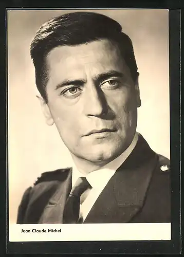 AK Schauspieler Jean Claude Michel in Uniform