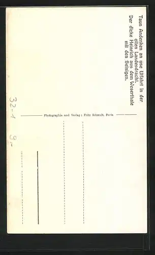 AK Porta-Westfalica, Die lustigen Bauern auf der Fahrt von Porta-Westfalica über Berlin nach Wien, Expedition