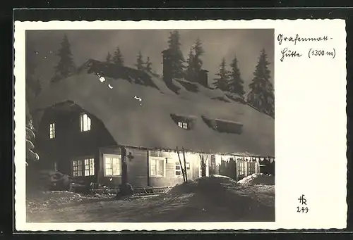 AK Feldberg /Schwarzwald, Heim des Skiclub Pforzheim E.V.