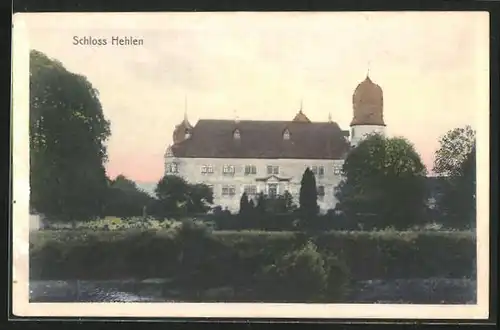 AK Hehlen, Frontalansicht Schloss Hehlen