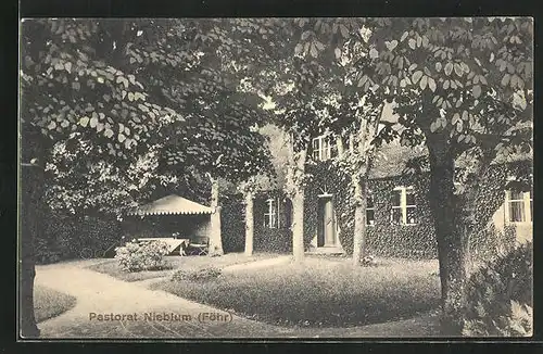 AK Nieblum /Föhr, Blick auf das Pastorat