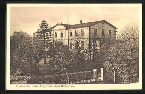 AK Kellenhusen, Blick auf Kinderheim Kaiserhof am Ostseebad