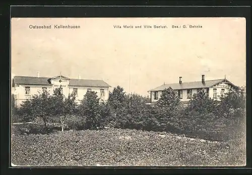 AK Kellenhusen, Hotel Villa Marie u.Villa Seelust