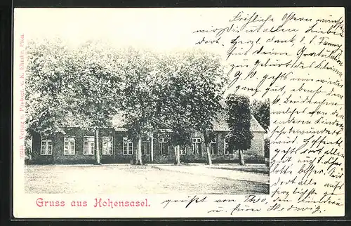 AK Rantzau, Gasthaus auf dem Hohensasel