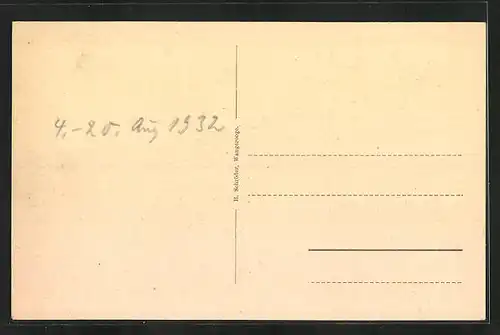 AK Wangeroog, Fliegeraufnahme, Ortsansicht