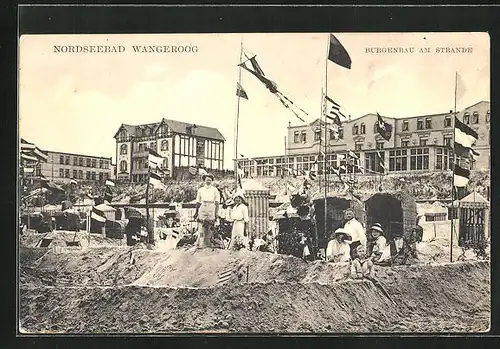 AK Wangeroog, Burgenbau am Strande