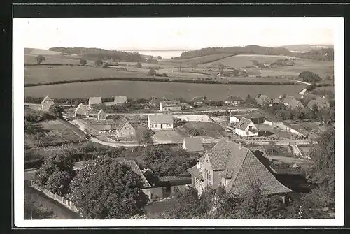AK Lütjenburg i. Holst., Ortsansicht von oben
