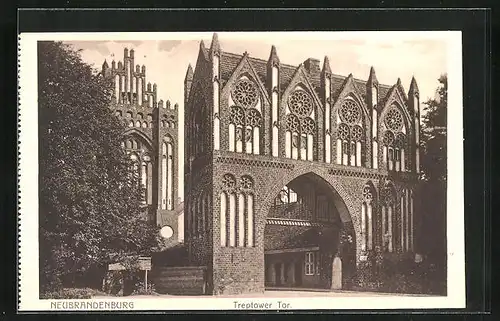 AK Neubrandenburg, Treptower Tor