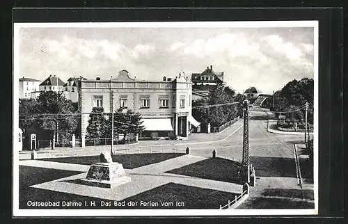 AK Dahme i. H., Das Bad der Ferien vom Ich, Badeartikel H.C. Puck