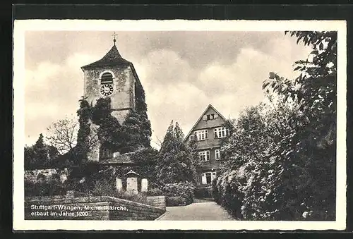 AK Stuttgart-Wangen, Michaeliskirche