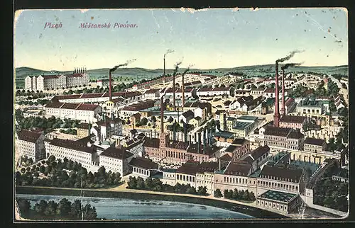 AK Pilsen /Plzen, Mestansky Pivovar