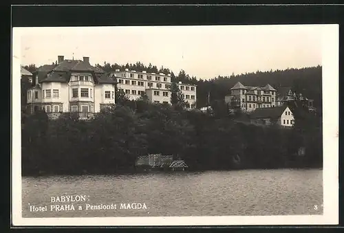 AK Babylon, Hotel Praha a Pensionat Magda