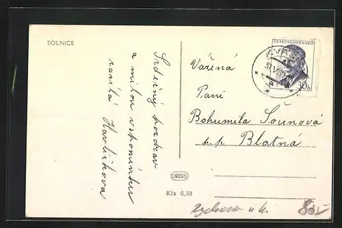 AK Solnice, Námestí