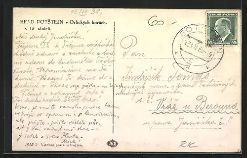 AK Potstýn, Hrad Potstýn