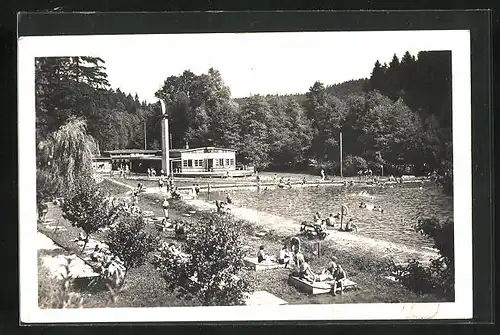 AK Rychnov n. Kn., Koupaliste u lázní Studánka