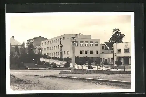 AK Adler Kosteletz / Kostelec nad Orlici, Strassenpartie