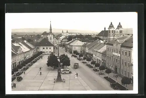 AK Adler Kosteletz / Kostelec nad Orlici, Námestí