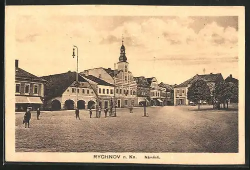 AK Rychnov n. Kn., Námestí