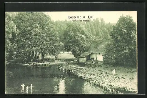 AK Adler Kosteletz / Kostelec nad Orlici, Partie na Orlici