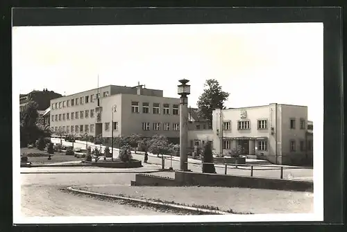 AK Adler Kosteletz / Kostelec nad Orlici, Strassenpartie