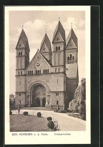 AK Bad Homburg v. d. Höhe, Erlöserkirche