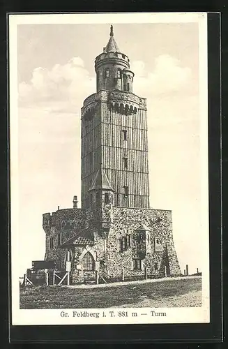 AK Grosser Feldberg / Taunus, Turm