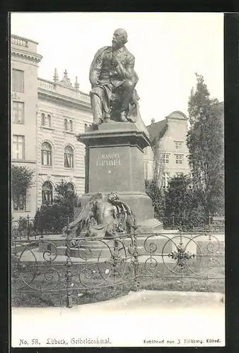 AK Lübeck, Geibeldenkmal