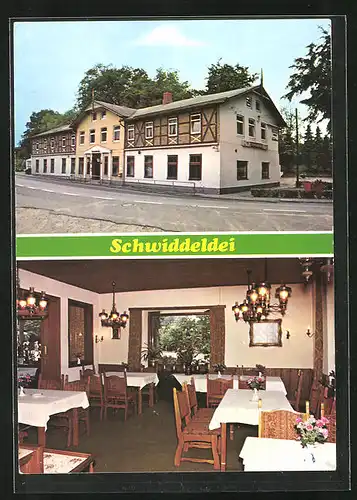 AK Ascheberg / Holstein, Gasthaus und Pension Schwiddelei