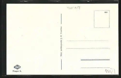 AK Leitomischl / Litomysl, Námesti, Pomnik, parku