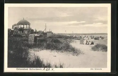 AK Scharbeutz / Ostsee, am Strande