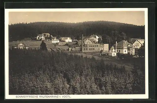 AK Rautenkranz / Vogtland, Totalansicht