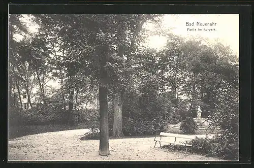 AK Bad Neuenahr, Partie im Kurpark