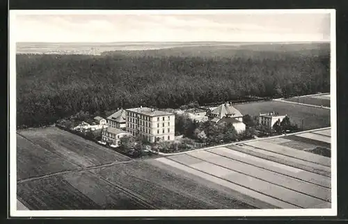 AK Werdau / Sachsen, Blick auf das Erholungsheim Teichwolframsdorf