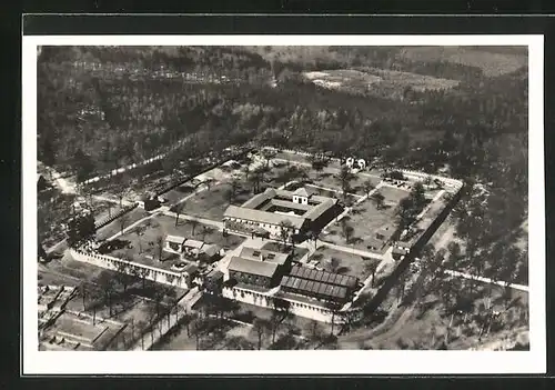 AK Saalburg / Taunus, Römer-Kastell aus der Vogelschau