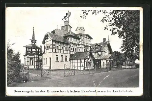 AK Wolfenbüttel, Genesungsheim der Braunschweigischen Krankenkassen im Lechelnholz