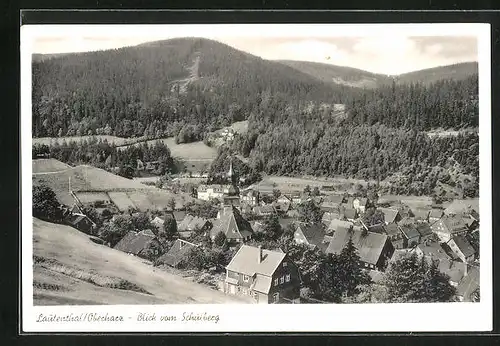 AK Lautenthal / Oberharz, Blick vom Schulberg