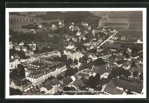 AK Bad Wörishofen, Flugzeugaufnahme